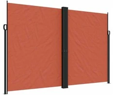 Ištraukiama šoninė markizė, terakota spalvos, 220x600cm