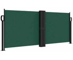 Ištraukiama šoninė pertvara, tamsiai žalios spalvos, 100x600cm