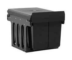 Ištraukiama virtuvės spintelės šiukšliadėžė, 48l, soft-close