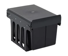 Ištraukiama virtuvės spintelės šiukšliadėžė, 36l, soft-close