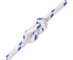 Jūrinė virvė, polipropilenas, 14mm, 50m, balta