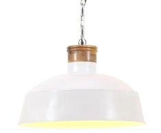 Pakabinamas šviestuvas Kabantis šviestuvas, baltas, 58cm, E27, pramoninio stiliaus