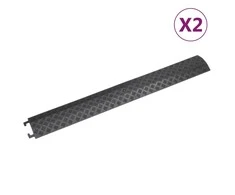 Kabelių apsaugos, 2vnt., juodos spalvos, 98,5cm