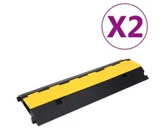 Kabelių apsaugos su 2 kanalais, 2vnt., 100cm, guma