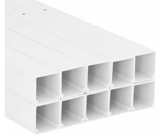 Kabelių kanalas, 100x60mm, 10m, PVC