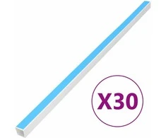 Kabelių kanalas, 15x10mm, 30m, PVC, savaime prilimpantis