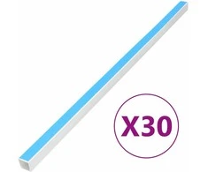 Kabelių kanalas, 30x20mm, 30m, PVC, savaime prilimpantis