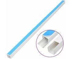 Kabelių kanalas, 40x25mm, 30m, PVC, savaime prilimpantis