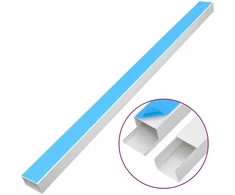 Kabelių kanalas, 60x60mm, 10m, PVC, savaime prilimpantis