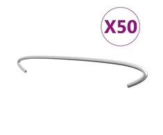 Kabliai gabionams, 50vnt., galvanizuotas plienas, 50cm