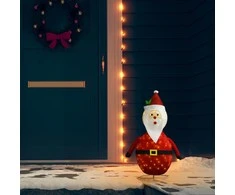 Kalėdinė dekoracija Kalėdų Senelis, 60cm, audinys, LED