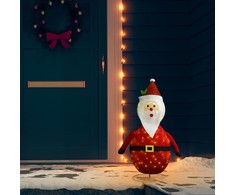 Kalėdinė dekoracija Kalėdų Senelis, 90cm, audinys, LED