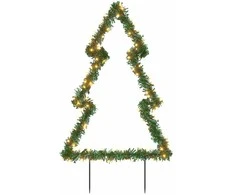 Kalėdinė šviečianti dekoracija eglutė, 115LED, 90cm
