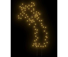 Kalėdinė šviečianti dekoracija meteoras, 80 LED, 62 cm