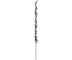 Kalėdinės dekoracijos eglutės su smaigais, 3vnt., 50LED, 30cm
