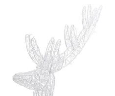 Kalėdinės dekoracijos elniai, 3vnt., 180cm, akrilas, 250 LED