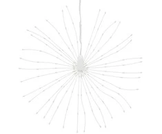 Kalėdiniai šviestuvai fejerverkai, 4vnt., 140 mėlynų LED, 17cm