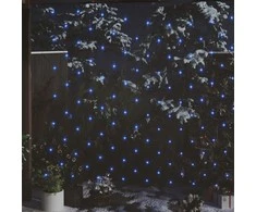 Kalėdinių lempučių tinklas, 4x4m, 544 mėlynos LED