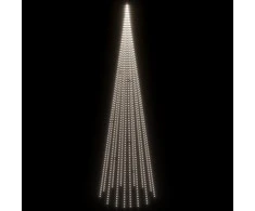 Kalėdų eglutė ant vėliavos stiebo, 800cm, 1134 šaltos LED