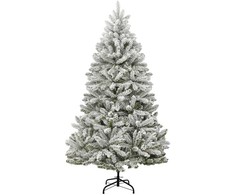 Kalėdų eglutė su šarnyrinėmis šakomis/LED/žaisliukais, 300cm