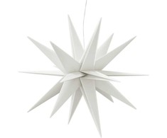 Kalėdų žvaigždė su LED, baltas, 100cm