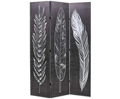 Kamb. pertvara, sulankst., 120x170cm, juod. balt. sp. plunksnos