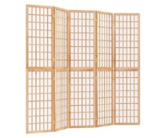 Kambario pertvara, 5 segmentai, 200x170cm, japoniška