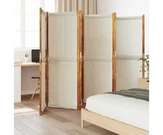 Kambario pertvara, 6 segmentai, šviesiai pilka, 420x180cm