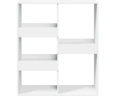 Kambario pertvara, balta, 100x33x115cm, apdirbta mediena
