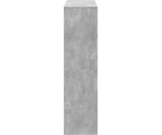 Kambario pertvara, betono pilka, 100x33x125,5cm, mediena