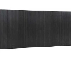 Kambario pertvara, pilkos spalvos, 165x400cm, bambukas