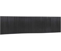 Kambario pertvara, pilkos spalvos, 165x800cm, bambukas