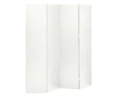 Kambario pertvaros, 4 dalių, 2vnt., baltos, 160x180cm, plienas