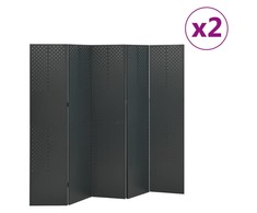 Kambario pertvaros, 5 dalių, 2vnt., pilkos, 200x180cm, plienas
