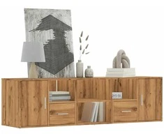 Kampinė spintelė, artisano ąžuolo, 160x40x45cm, mediena