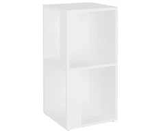 Kampinė spintelė, baltos spalvos, 33x33x67cm, apdirbta mediena