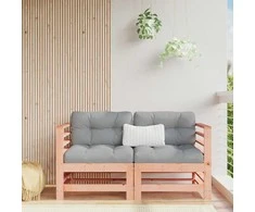 Kampinės sofos dalys su pagalvėlėmis, 2vnt., douglas eglė