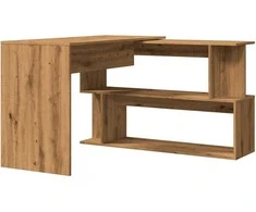 Kampinis rašomasis stalas, artisano, 200,5x50x76cm, mediena