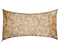 Kamufliažinis tinklas su krepšiu, smėlio spalvos, 708x423cm