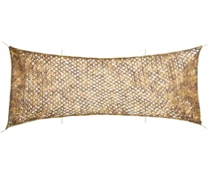 Kamufliažinis tinklas su krepšiu, smėlio spalvos, 721x294cm
