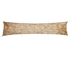 Kamufliažinis tinklas su krepšiu, smėlio spalvos, 706x140cm