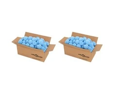 Kamuoliukai baseino filtrui, mėlyni, polietilenas, 1400g
