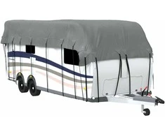 Karavano stogo dangtis, pilkas, 700x300cm, neaustinis audinys