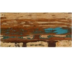 Kavos staliukas, 100x50x35cm, perdirbt. mango mas. ir plienas