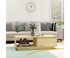 Kavos staliukas, 110x50x33,5cm, pušies medienos masyvas