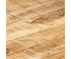Kavos staliukas, 110x60x40cm, neapdorota mango mediena