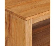 Kavos staliukas, 110x60x40cm, tikmedžio medienos masyvas