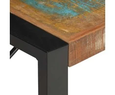 Kavos staliukas, 140x70x40cm, perdirbtos medienos masyvas