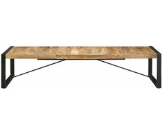 Kavos staliukas, 180x90x40cm, neapdorota mango mediena