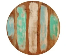 Kavos staliukas, 50x35cm, perdirbtos medienos masyvas/plienas